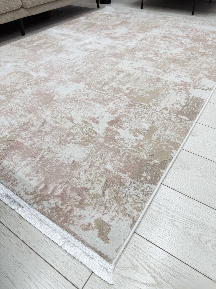 Ковер для жилой комнаты Radjab Carpet Лайла Прямоугольник TZ16F (2x4, Light Beige)