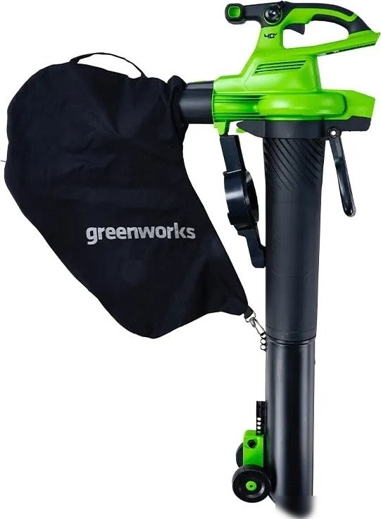 Ручная воздуходувка Greenworks GD40BVIIK5 2406907UG (с 1-им АКБ)