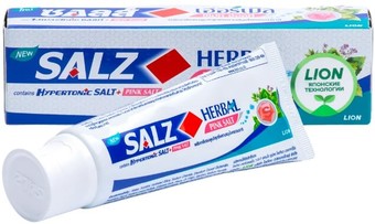 Зубная паста Lion Salz Herbal С розовой гималайской солью (90 г)