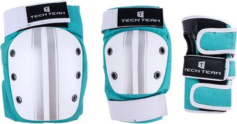 Комплект защиты Tech Team Safe fit adult 2.0 NN012078 (L, морская синева)