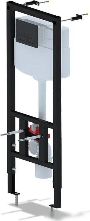 Унитаз подвесной Saniteco Tornado KW-9005WT + Ани Пласт WCP1430