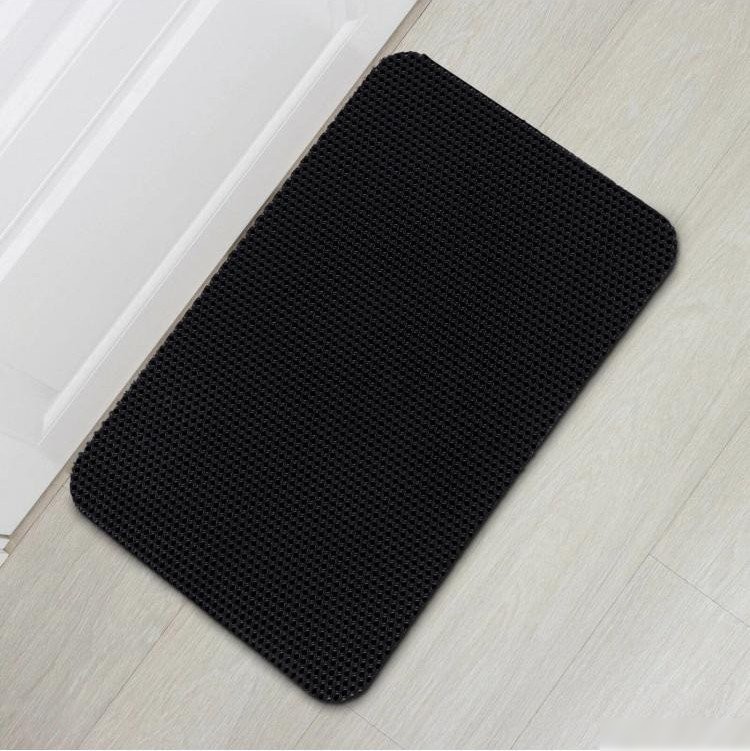 Придверный коврик Venera Home EVA Соты 43х62 (черный)