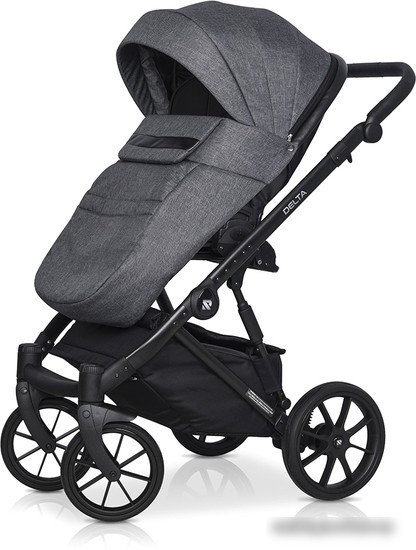 Универсальная коляска Riko Basic Delta (2 в 1, 05/carbon)