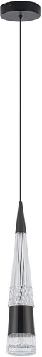 Подвесная люстра LED4U L7122-1 CR-BK