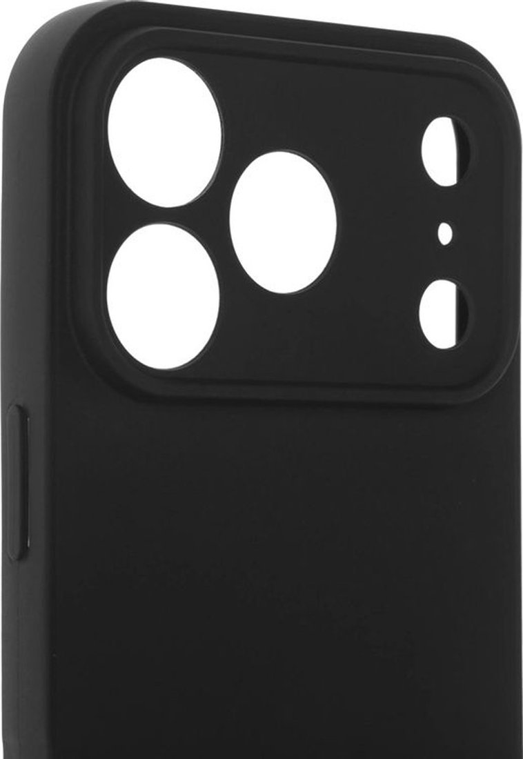 Чехол для телефона BoraSCO Silicone Case для Apple iPhone 17 Pro 75707 (черный)