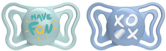 Набор пустышек Chicco PhysioForma Light Have Fun. XO 00071038210000.2 (2 шт)