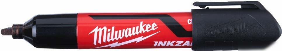 Маркер Milwaukee Inkzall L 4932471554 (3 шт, черный)