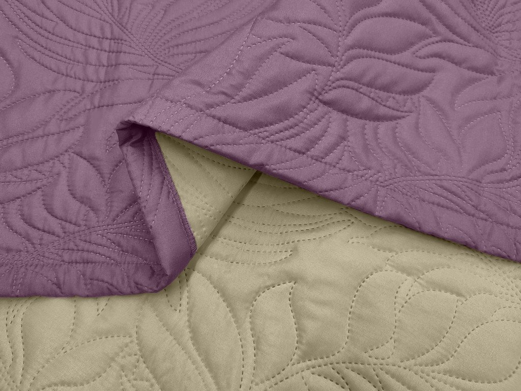 Покрывало Primavelle Bellissimo Arti 180x200 2519100518-14Lt (листья фиолетовый)