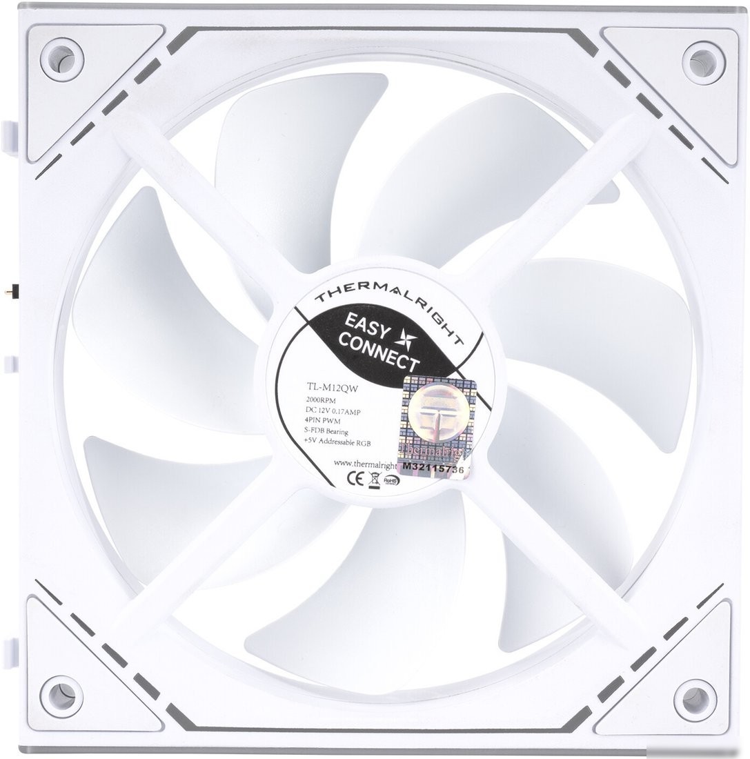 Комплект вентиляторов для корпуса Thermalright TL-M12QW X2 (белый)