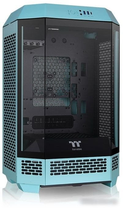 Корпус Thermaltake The Tower 300 Turquoise CA-1Y4-00SBWN-00