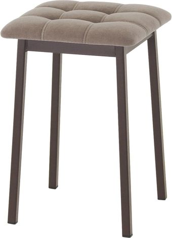 Табурет AMC Comfort 7К2.17 (кожзам, капучино/коричневый)
