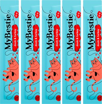 Пресервы MyBestie Утка и Индейка (5x15 г)