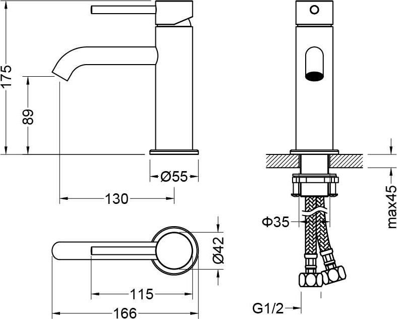 Смеситель Aquatek Европа AQ1310CR