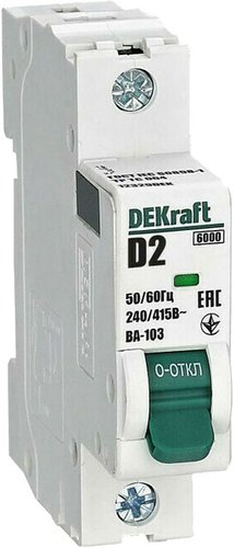 Выключатель автоматический DEKraft 12329DEK