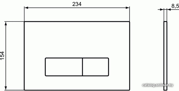 Инсталляция для унитаза Ideal Standard Prosys Frame 120 M R020467+R0121AC