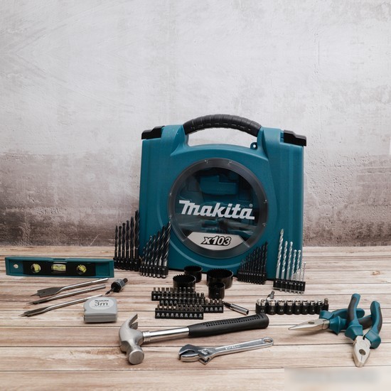 Набор домашнего мастера Makita D-42042 (103 предмета)