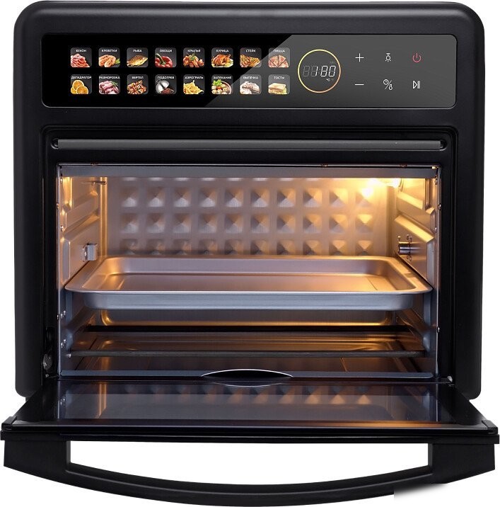 Мини-печь GFgril GFAO-800 black