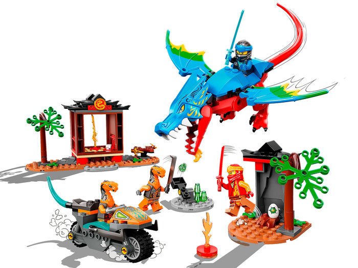 Конструктор LEGO Ninjago 71759 Драконий храм ниндзя