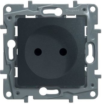Розетка Legrand Etika 672634 (антрацит)