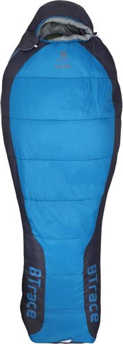 Спальный мешок BTrace Buddy L S0593 (правый, серый/синий)