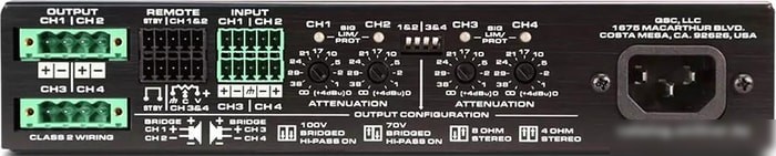 Трансляционный усилитель QSC SPA4-100