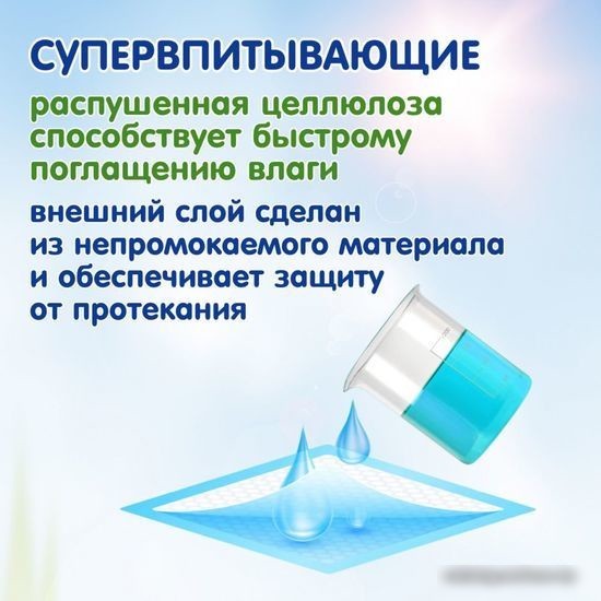 Пеленка одноразовая Inseense 60x60 (32 шт)