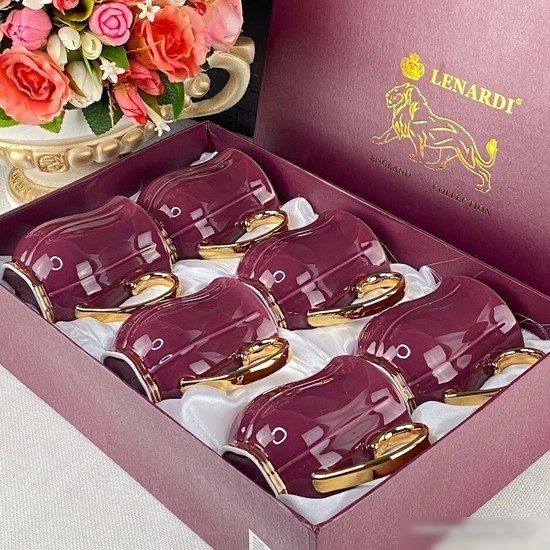 Набор кружек Lenardi Multicolor 133-373 (6 шт)