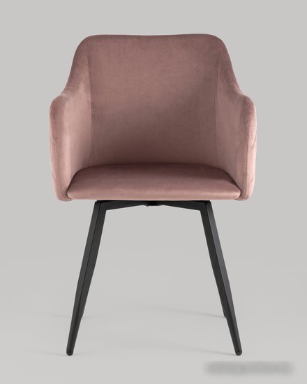 Стул Stool Group Ника MC66-5F KD HLR-44 (велюр пыльно-розовый)