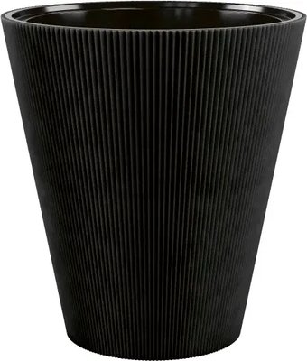 Кашпо Form-Plastic Linea FP-5840-084 (глубокий черный)