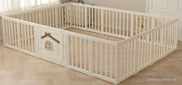 Игровой манеж UNIX kids Classic Tree House 200х280 Camel