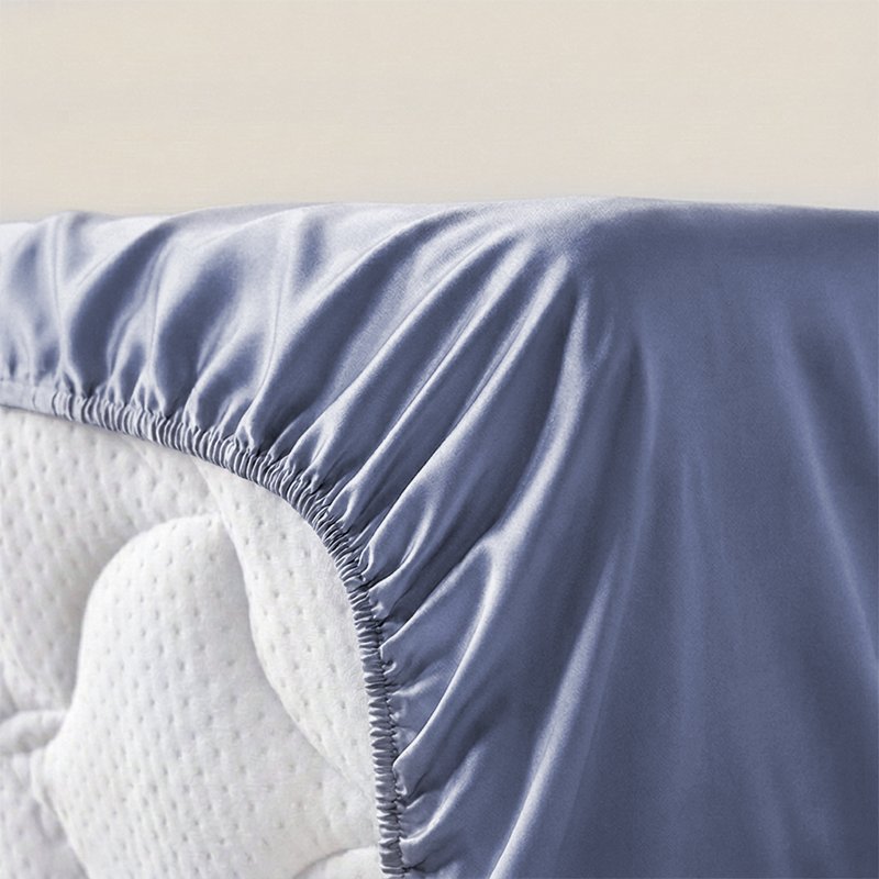 Простыня Goldtex Perle Tencel Арктика 160x200x40 8028T
