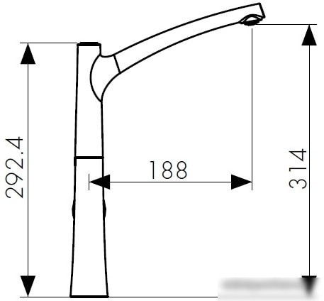 Смеситель Kaiser Stick 49144