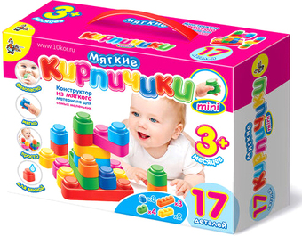 Развивающая игра Десятое королевство Мягкие кирпичики мини 02673