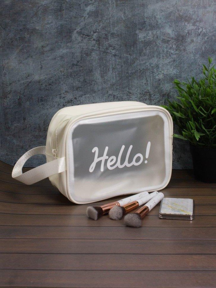 Косметичка ILikeGift Hello ZT385-0013-34-04 (white)