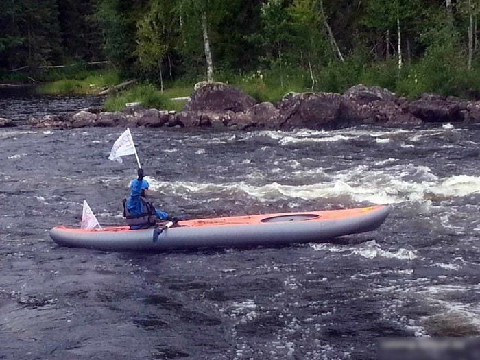 Надувная лодка Вольный ветер Ангара 2 Expedition (серый)