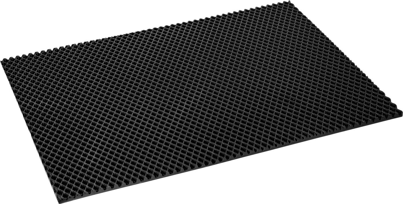 Коврик под миску Alicosta ЭВА 800x650 для животных (мини ромб/черный)