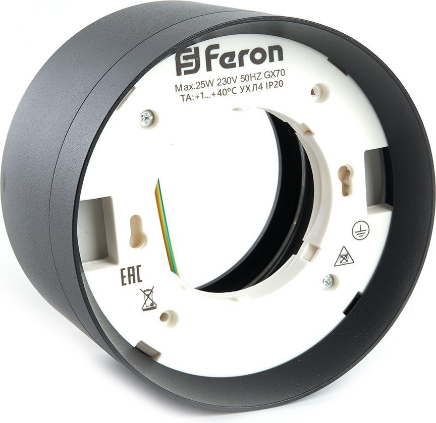 Точечный светильник Feron HL370 48298 (черный)