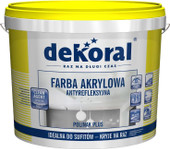 Краска Dekoral Polinak Plus Глубокоматовый 10 л (белый)
