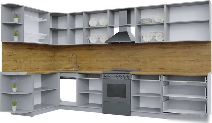 Интерлиния Берес 1.7x3.6 левая (дуб королевский/бискайская сосна)