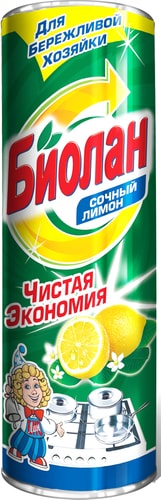Универсальное средство Биолан Сочный лимон 400 г