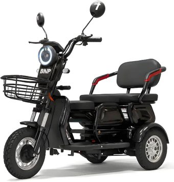 Грузовой электроскутер BNP Zevs (черный)