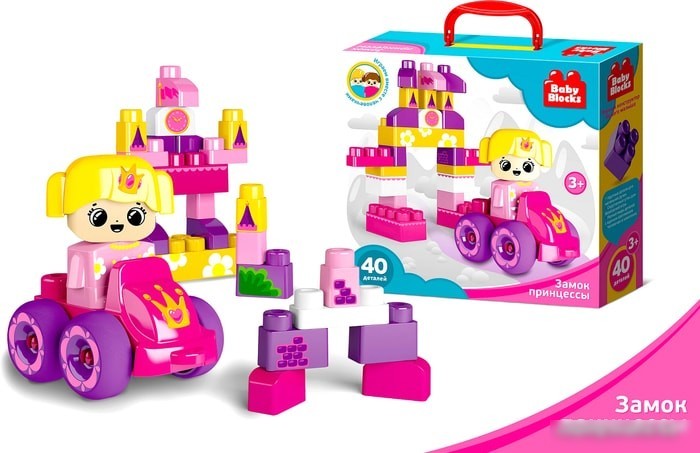 Конструктор Десятое королевство Baby Blocks 03906 Замок принцессы