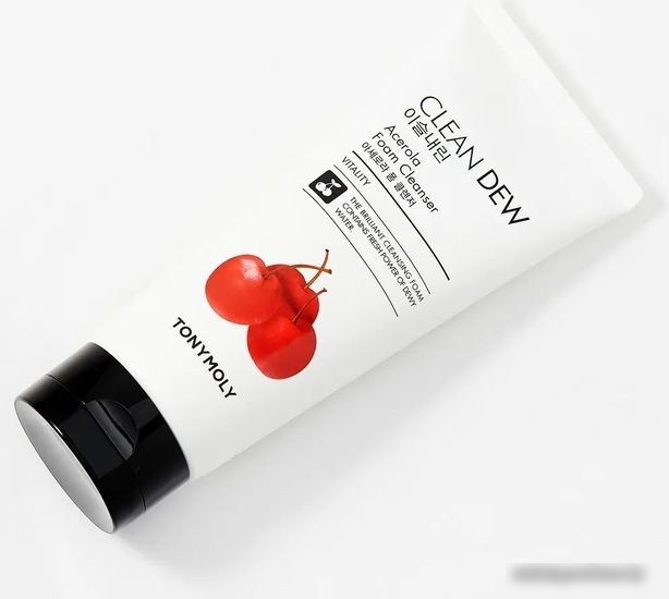 Tony Moly Пенка для умывания Clean Dew Acerola Foam Cleanser (180 мл)