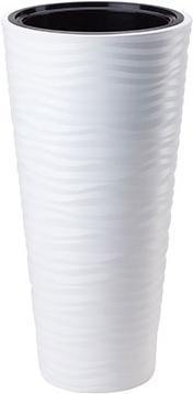 Кашпо Form-Plastic Sahara Dunes slim 2723-011 (белый)