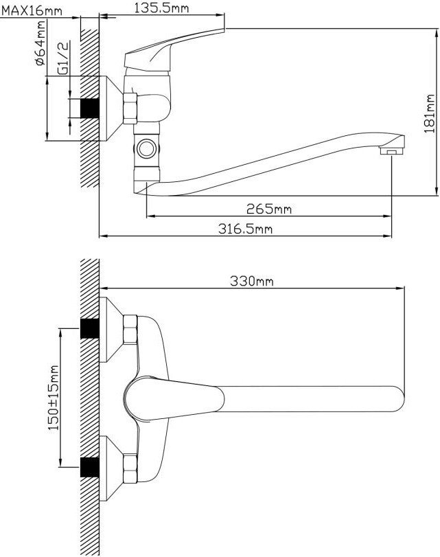 Смеситель AV Engineering AVROM7-A102-221