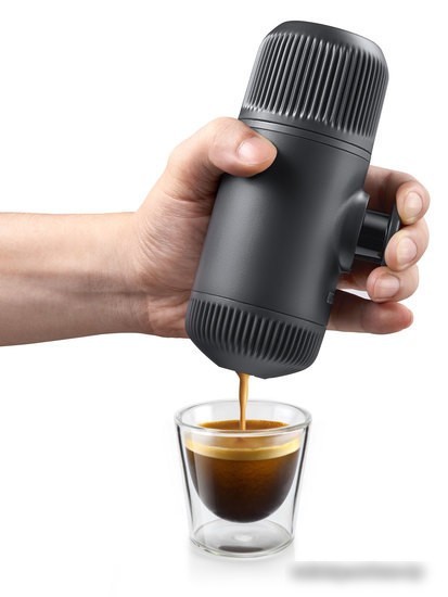 Ручная кофеварка WACACO Nanopresso Grey + Case