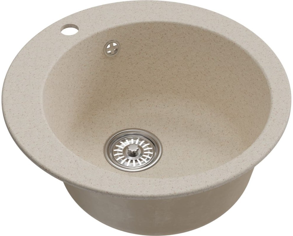 Кухонная мойка Mixline ML-GM13 551893 (бежевый)