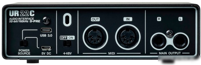 Аудиоинтерфейс Steinberg UR22C