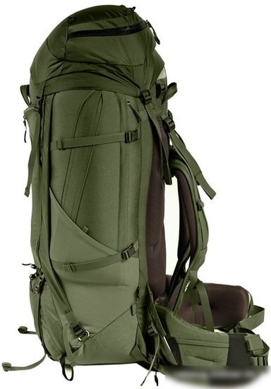 Туристический рюкзак Tatonka Bison 75+10 (серый/оливковый)