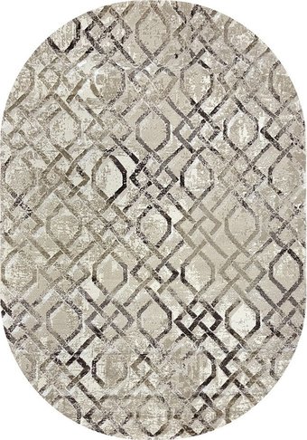 Ковер для жилой комнаты Sahan Alvita 7850D-S-CREAM-D-VIZON-OVAL V60 (2x3)
